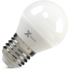 Светодиодная (LED) лампа X-Flash Globe E27 G45 P 5W(5вт),желтый свет 3000K,световой поток 380лм, 12V (45891)