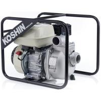Мотопомпа Koshin SEH-50JP бензиновая, для загрязненных вод, патрубки 2″ 50 мм, 4-тактный двигатель 4.9 л.с., напор - 27 м, 640 л/мин, глубина всасывания - 8 м