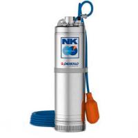 Насос колодезный Pedrollo NK 2/2 1 1/4″ Ду32 многоступенчатый погружной, трехфазный, 4800 л/час, 0.37 кВт, напор 33 м вод. ст., 400В, IPX8, длина кабеля – 20 м, нержавеющая сталь AISI304