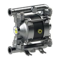 Насос двухмембранный FLUIMAC Phoenix FOOD PF18 S-HTSST3-AB Ду20, Ру7 пневматический, напор - 70 м, 20 л/мин, мембрана - тефлон, соединение - трехзажимное, нержавеющая сталь AISI 314