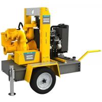 Мотопомпа Atlas Copco PAS 100MF 250 FZD51 дизельная, патрубки 4″ 100 мм, 4-тактный двигатель 33 л.с., напор - 36 м, 4170 л/мин