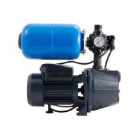 Насосная станция Unipump AUTO JET 100 L 750 Вт, напор 43 м, расход 60 л/мин, 230 В, объем гидроаккумулятора 5 л, сталь, корпус насоса – чугун 91501