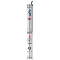 Насос скважинный Pedrollo 4SR-N-PD 10/5 Ду50 погружной, трехфазный, 0.75 кВт, напор - 31.5 м, 250 л/мин, длина кабеля - 2 м, нержавеющая сталь AISI 304
