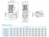 Насос вертикальный циркуляционный CNP серии TD40-30G/2S
