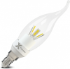 Светодиодная (LED) лампа X-Flash CANDLE E14 M 4.5W(4.5вт),желтый свет 3000K,световой поток 375лм,220V(в) (45198)